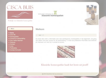 website Cisca Buis opacity